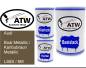 Preview: Audi, Boal Metallic / Karibubraun Metallic, LS8S / 6M: 500ml Lackdose + 500ml Klarlack + 250ml Härter - Set, von ATW Autoteile West.
